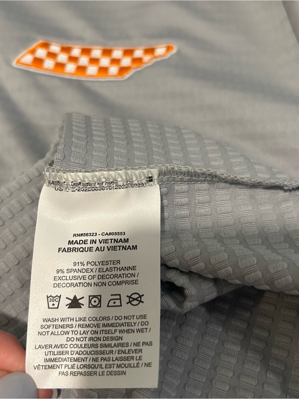 Nike Men’s Dri-FIT Victory Tennessee Vols 1/4 Zip Long Sleeve Shirt - Picture 10 of 14